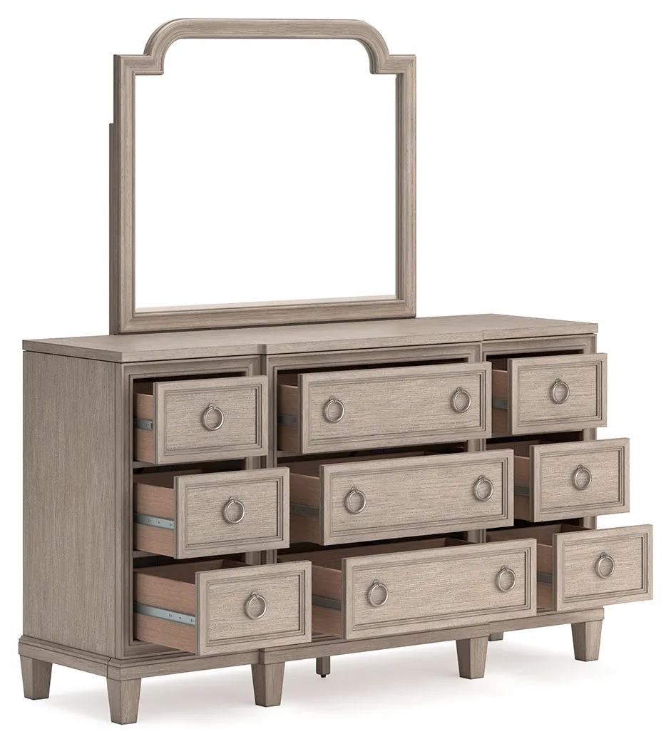 Jorlaina Dresser and Mirror