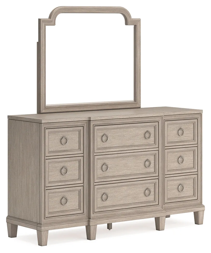 Jorlaina Dresser and Mirror