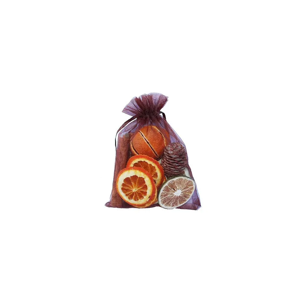 Jormaepourri Fruit Organza Brown Bag