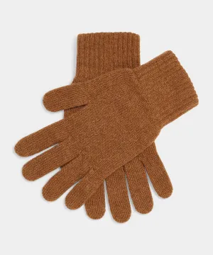 Joshua Ellis Rib Knit Cashmere Glove in Crockett