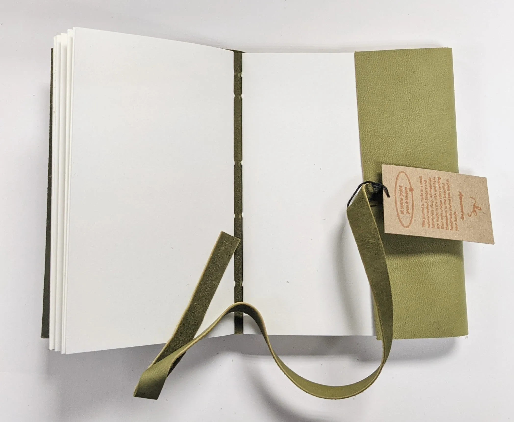 JOURNAL - ASP - LEATHER JOURNAL OLIVE