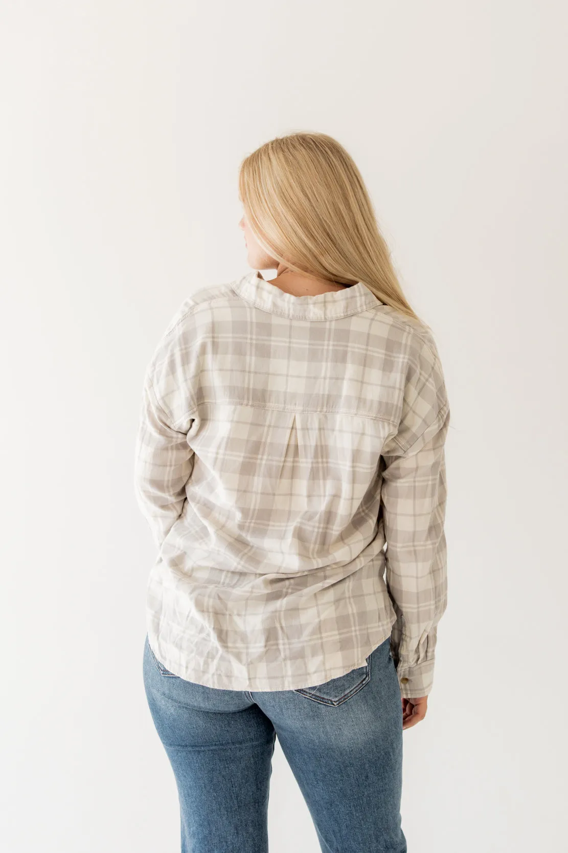 Journey Lightweight Flannel | Heather Grey