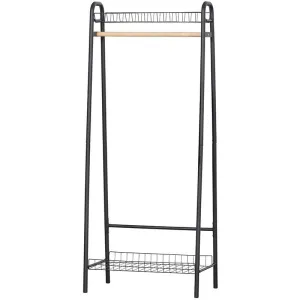 Jovi Black Metal Clothes Rack