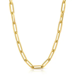 Joy Dravecky - Chunky Monaco Choker in Gold