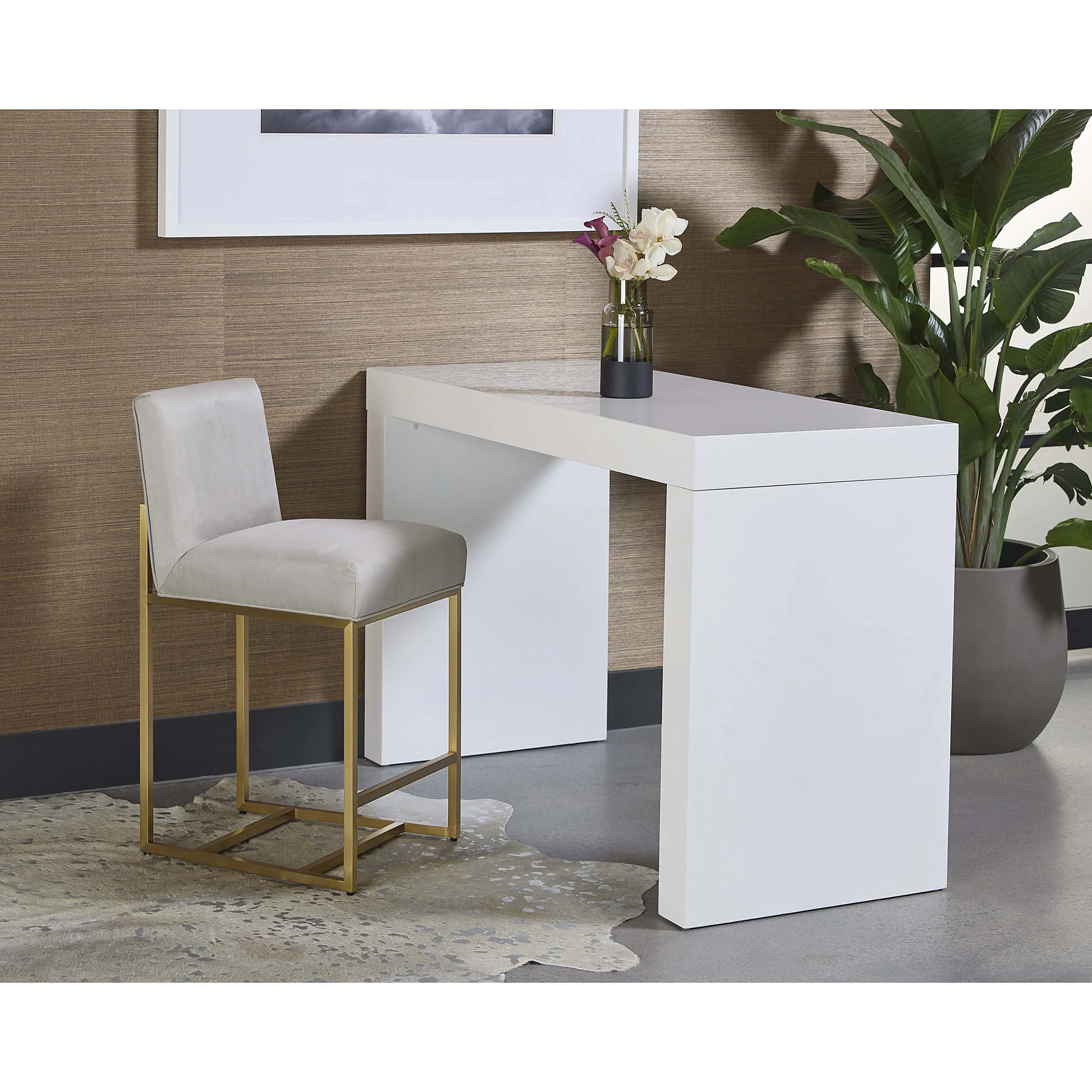 Joyce Counter Stool, Casablanca Stratus