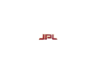 JPL Red Logo Metal Pin