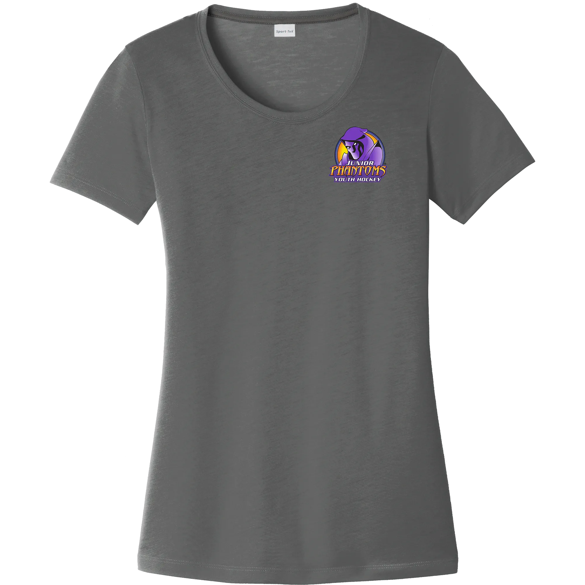 Jr. Phantoms Ladies PosiCharge Competitor Cotton Touch Scoop Neck Tee