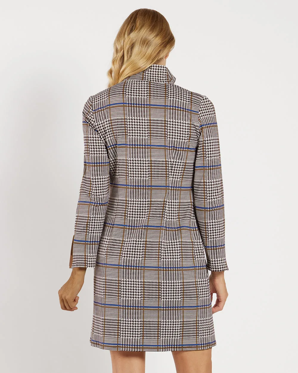 Jude Connally Anna Jude Cloth - Glen Plaid Chocolate