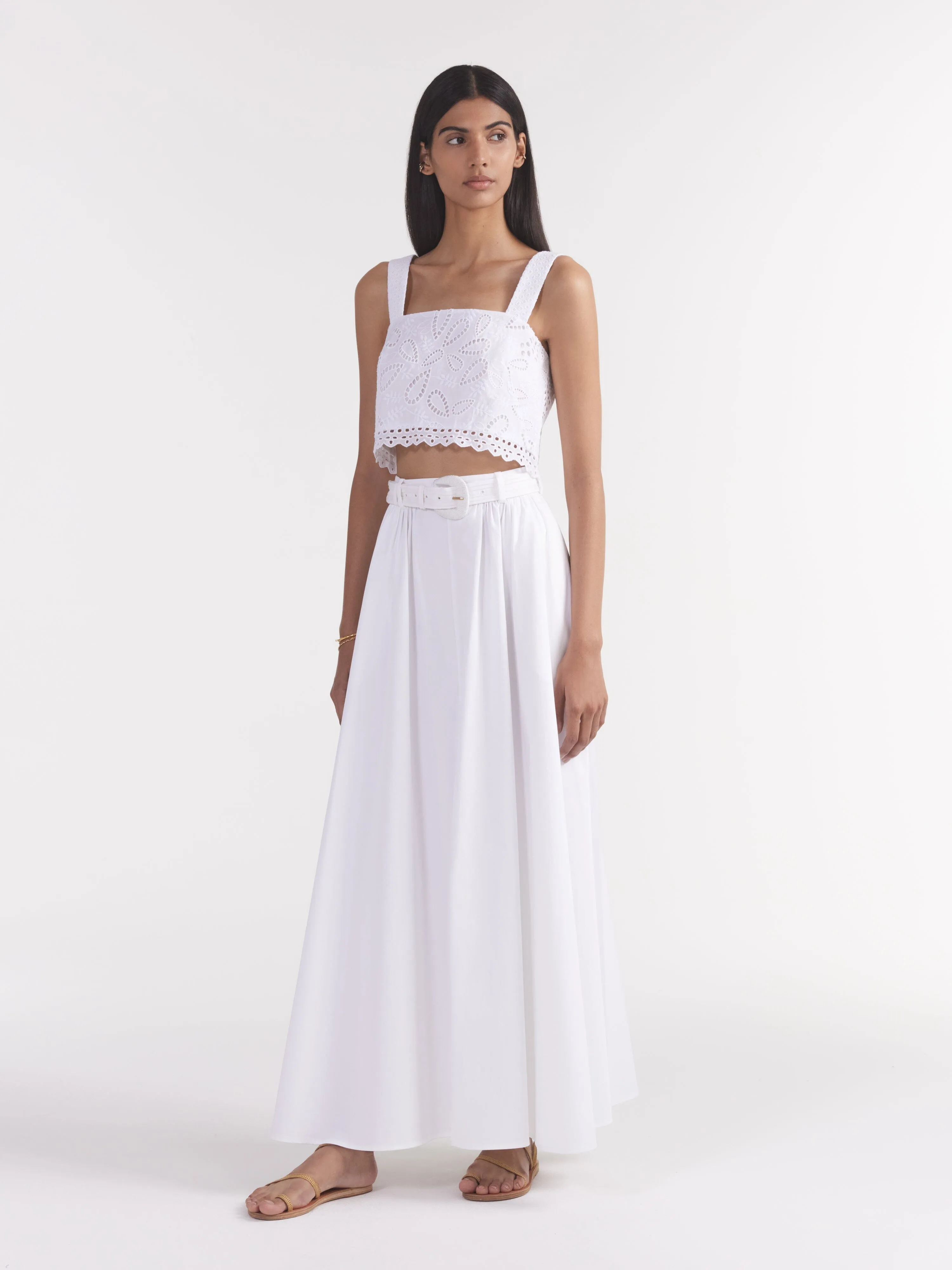 Judi Skirt in White