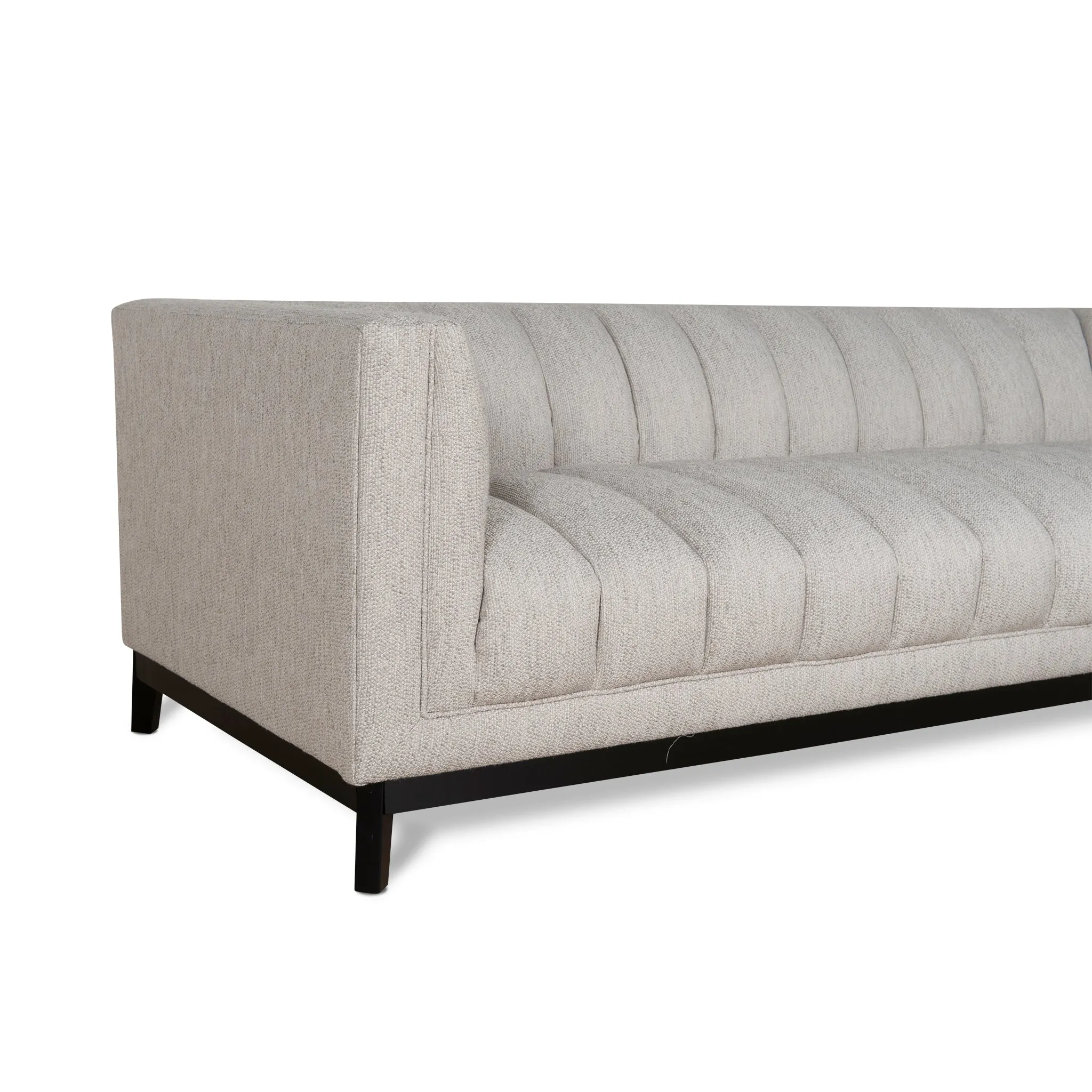 Judith 3 Seater Sofa - Light Grey