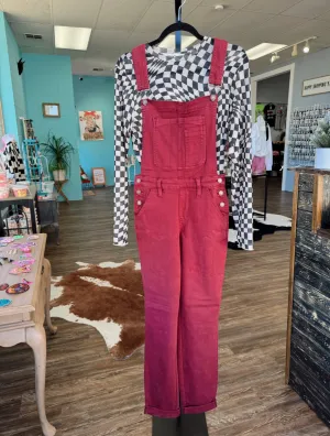 Judy Blue Crimson Overalls