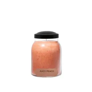 Juicy Peach Scented Candle Baby Jar