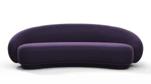 Julep - Julep Sofa, Grape Velvet