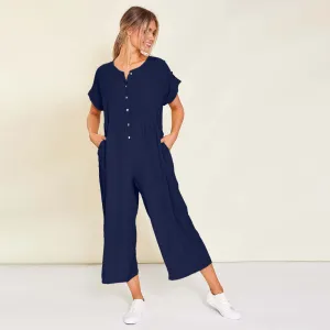 Julia Jumpsuit (Navy)