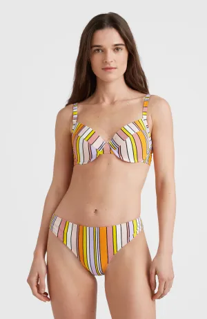 Julia Wb - Rita Moulded Wire Bikini Set | Multi Stripe