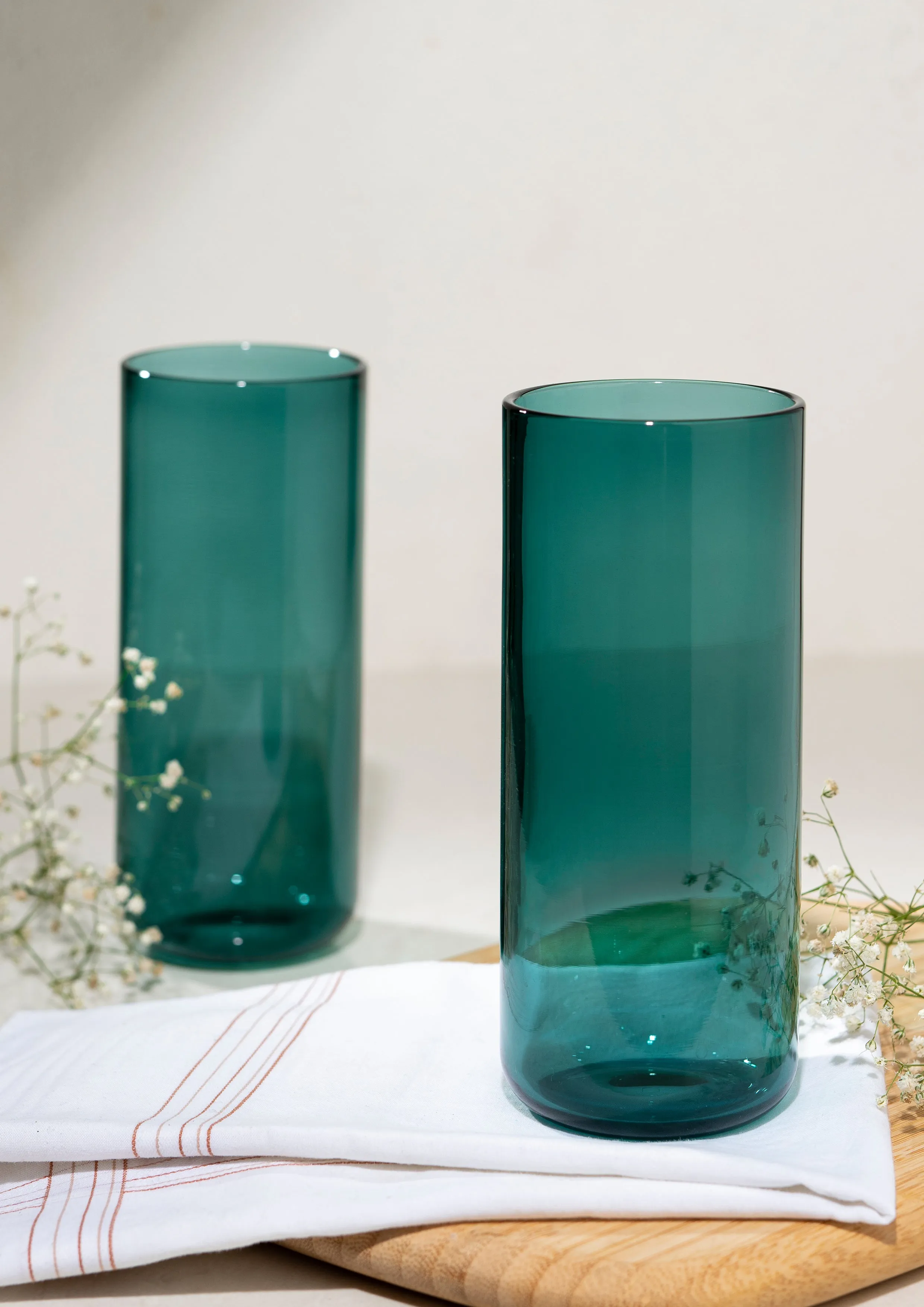 Juliette Cocktail Glasses Tall - Teal