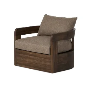 Julius Outdoor Swivel Chair