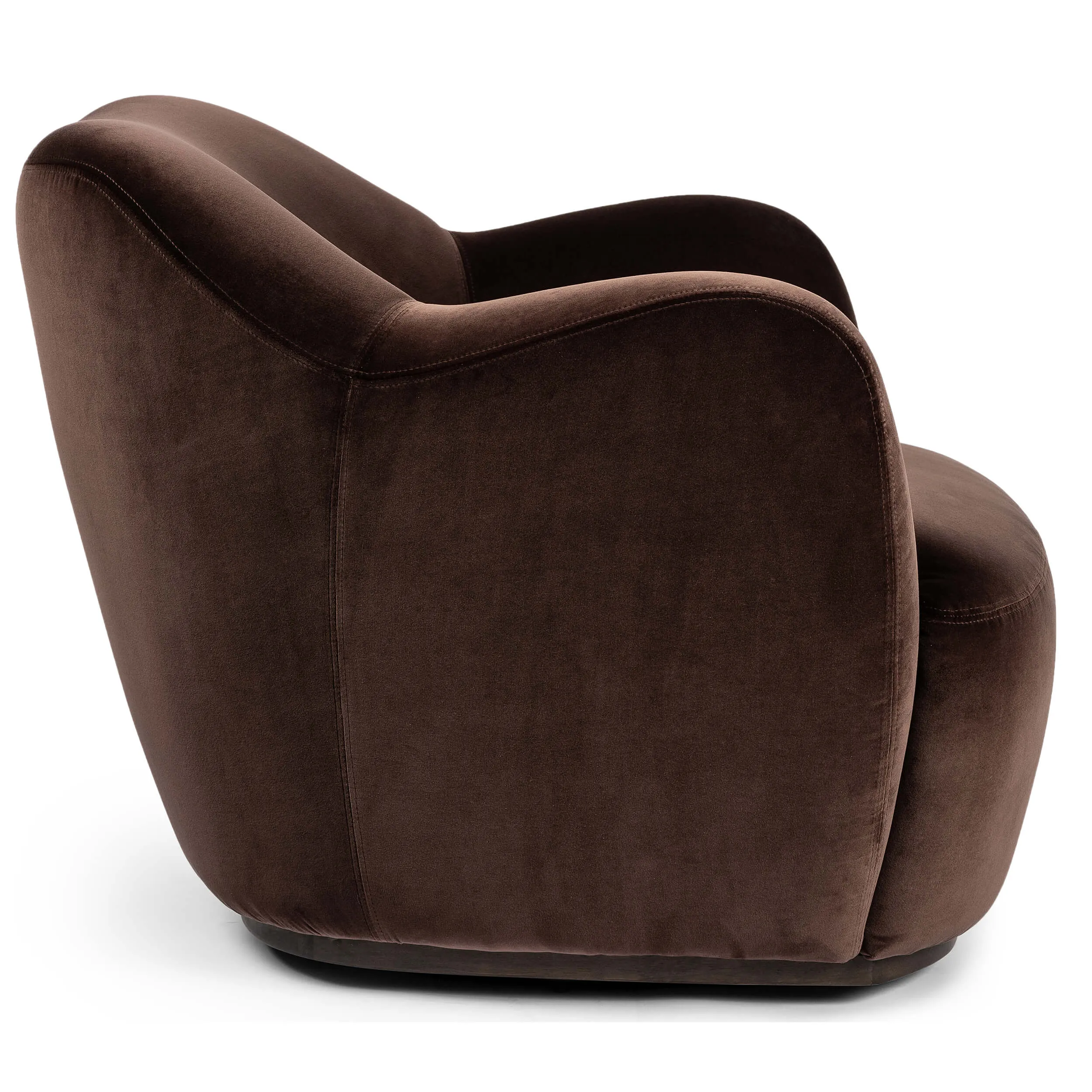 Julius Swivel Chair, Surrey Cocoa