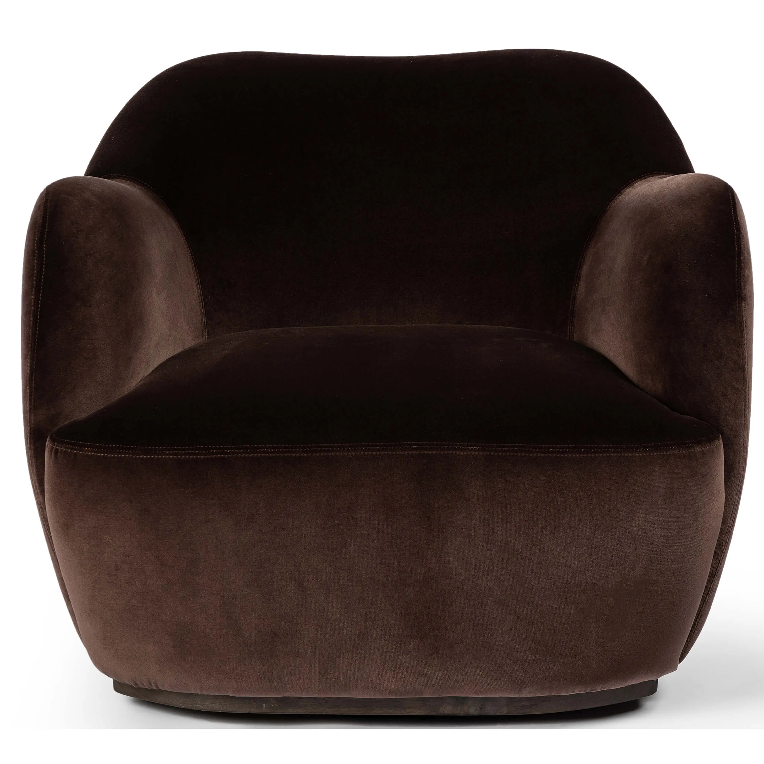 Julius Swivel Chair, Surrey Cocoa