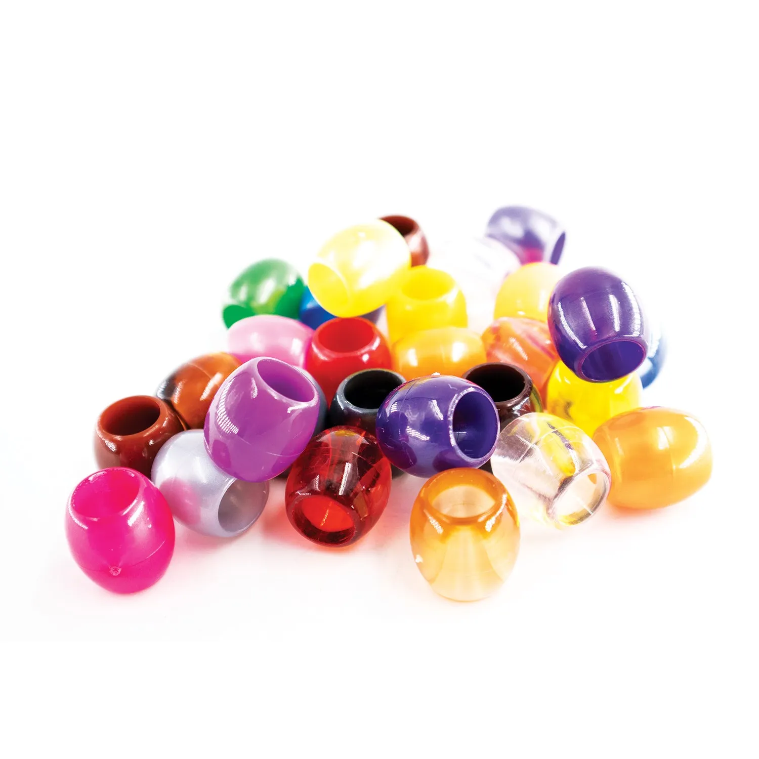 Jumbo Pearl Color Round Beads Value Pack (63 pcs)