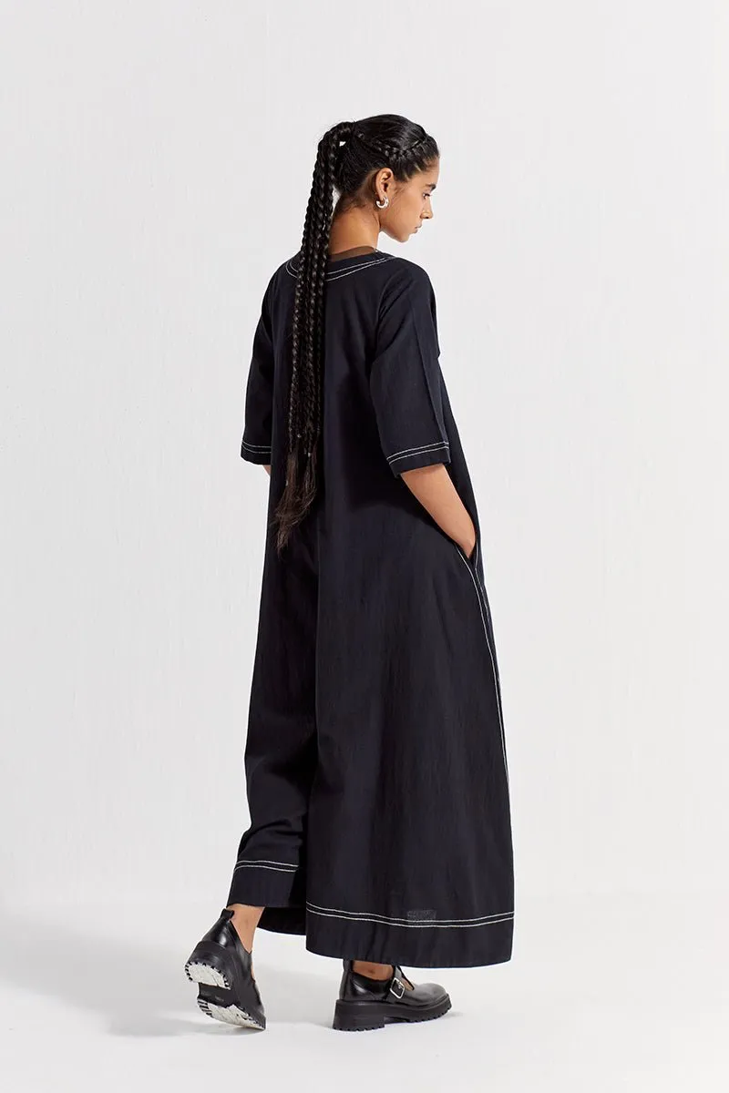 Jumpsuit Co-ord - Black