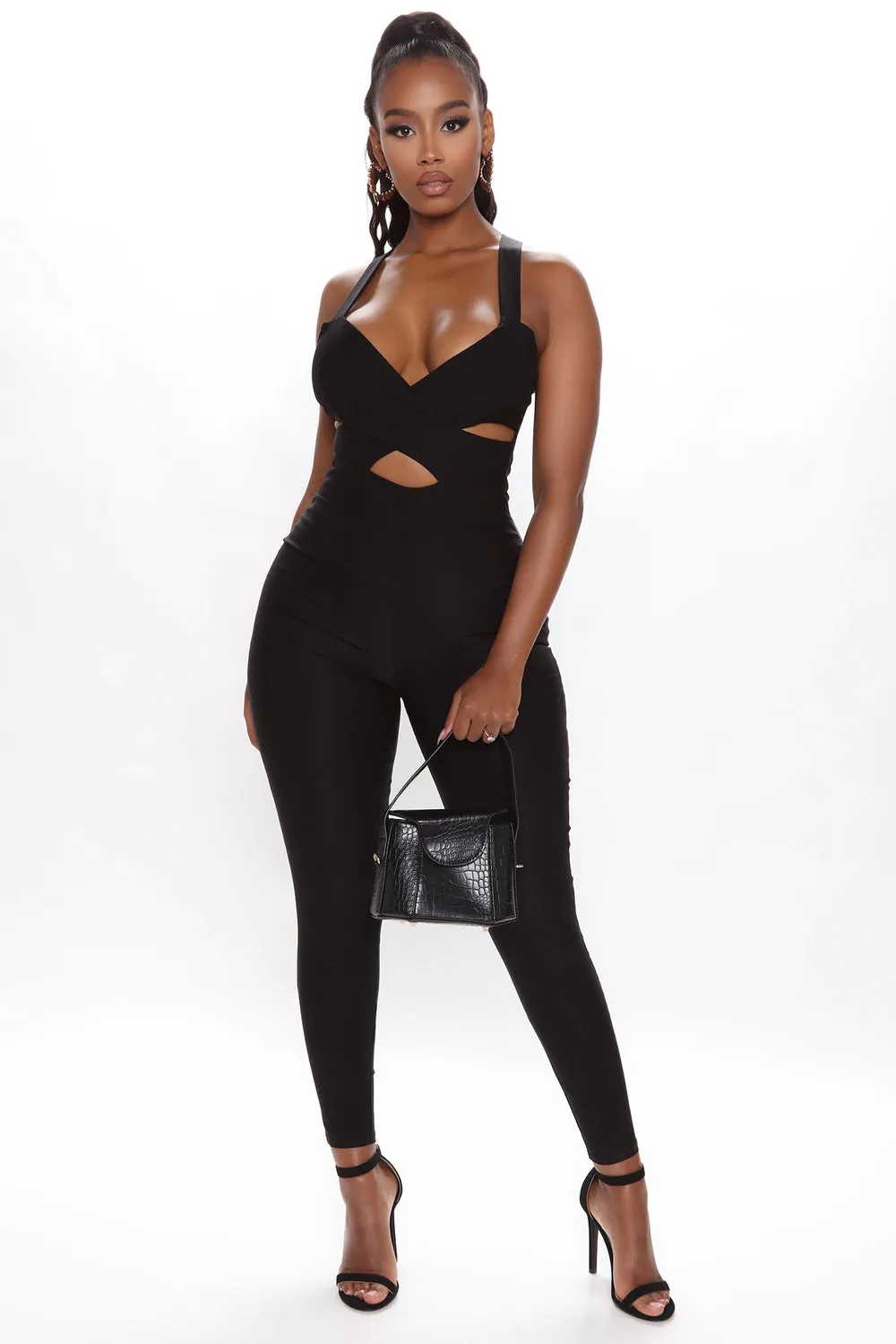 Jumpsuit Fashion Nova J3458, black