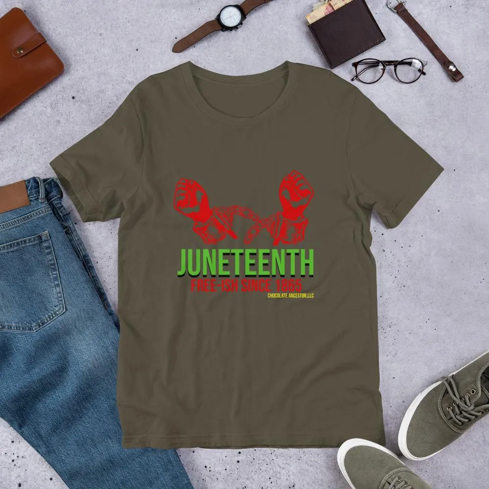 Juneteenth Free-ish Since 1865 Short-Sleeve Unisex T-Shirt