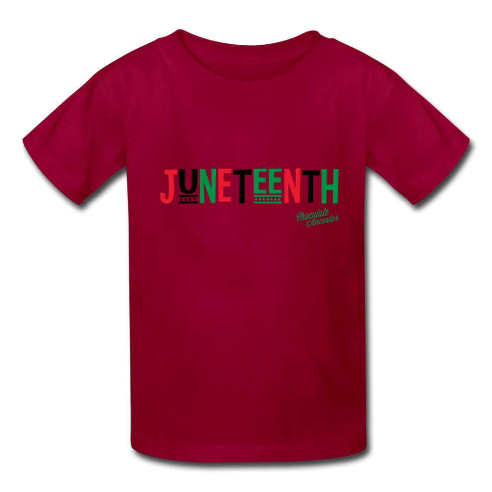 Juneteenth Pan African RBG Kids' T-Shirt