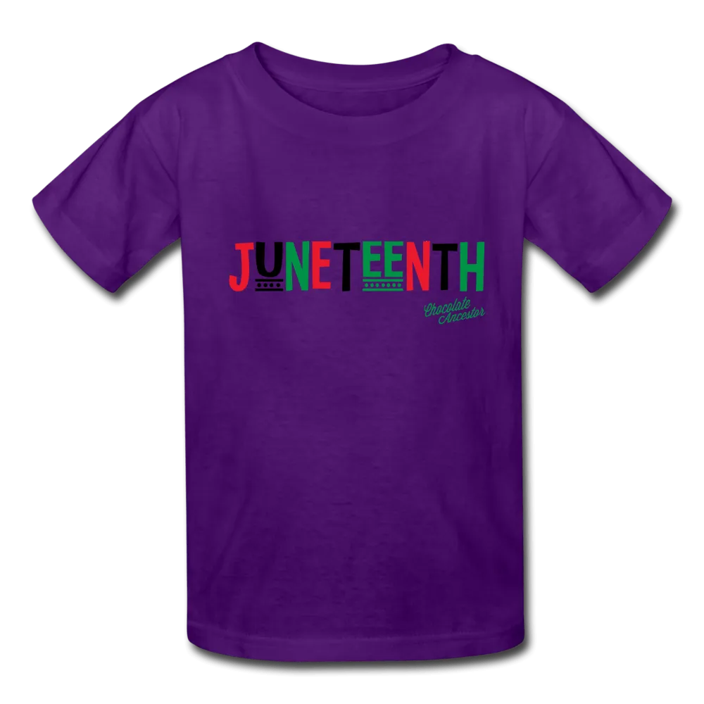 Juneteenth Pan African RBG Kids' T-Shirt