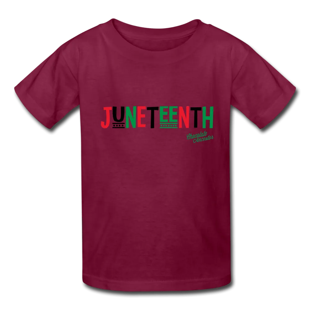 Juneteenth Pan African RBG Kids' T-Shirt