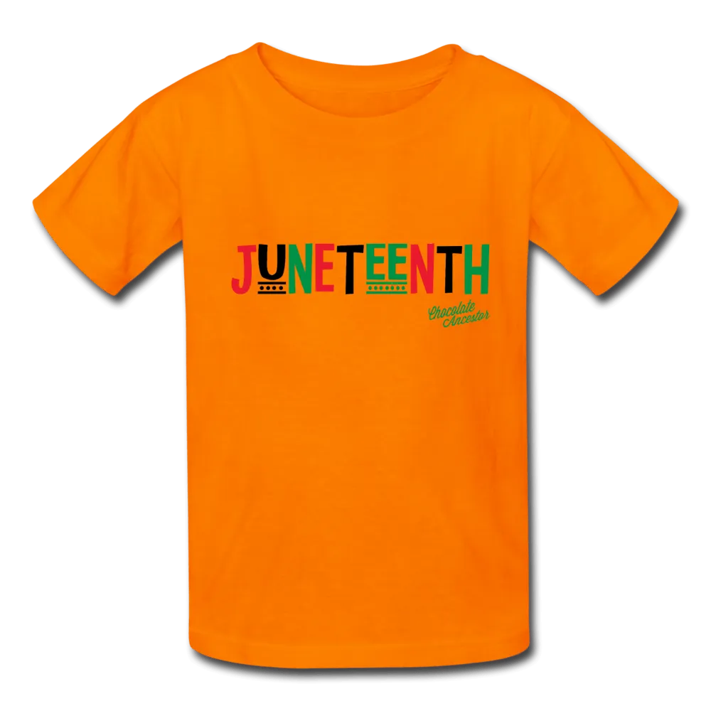 Juneteenth Pan African RBG Kids' T-Shirt