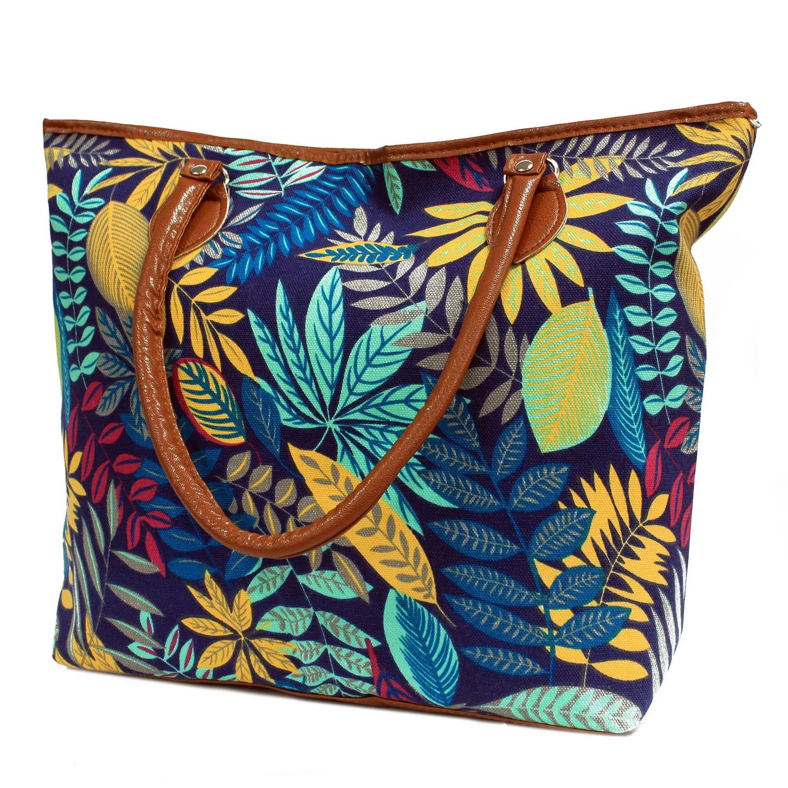 Jungle Bag - Tote Shopping - Blue-Teal