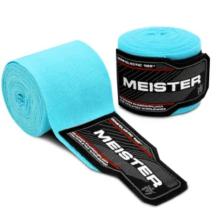 Junior 108" MMA Hand Wraps (Pair) - Turquoise