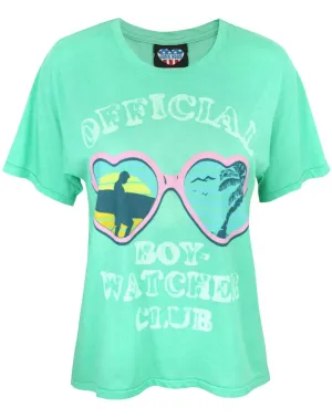 Junk Food Boy Watcher Club Women's T-Shirt