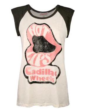 Junk Food Cadillac Hot Lips Women's Vest