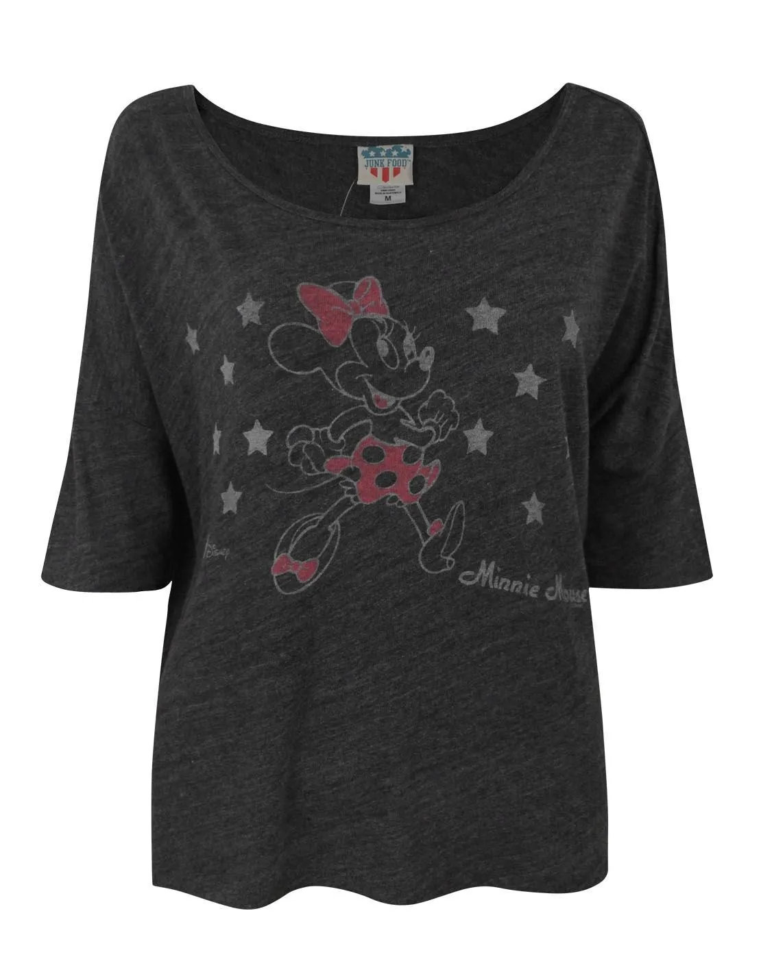 Junk Food Minnie Mouse Stars Women's T-Shirt