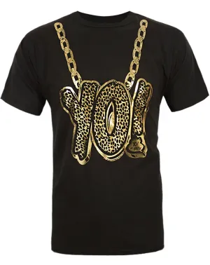 Junk Food MTV Yo! Raps Classics Gold Chain Men's T-Shirt