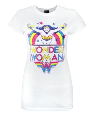 Junk Food Wonder Woman Superstar Women's T-Shirt