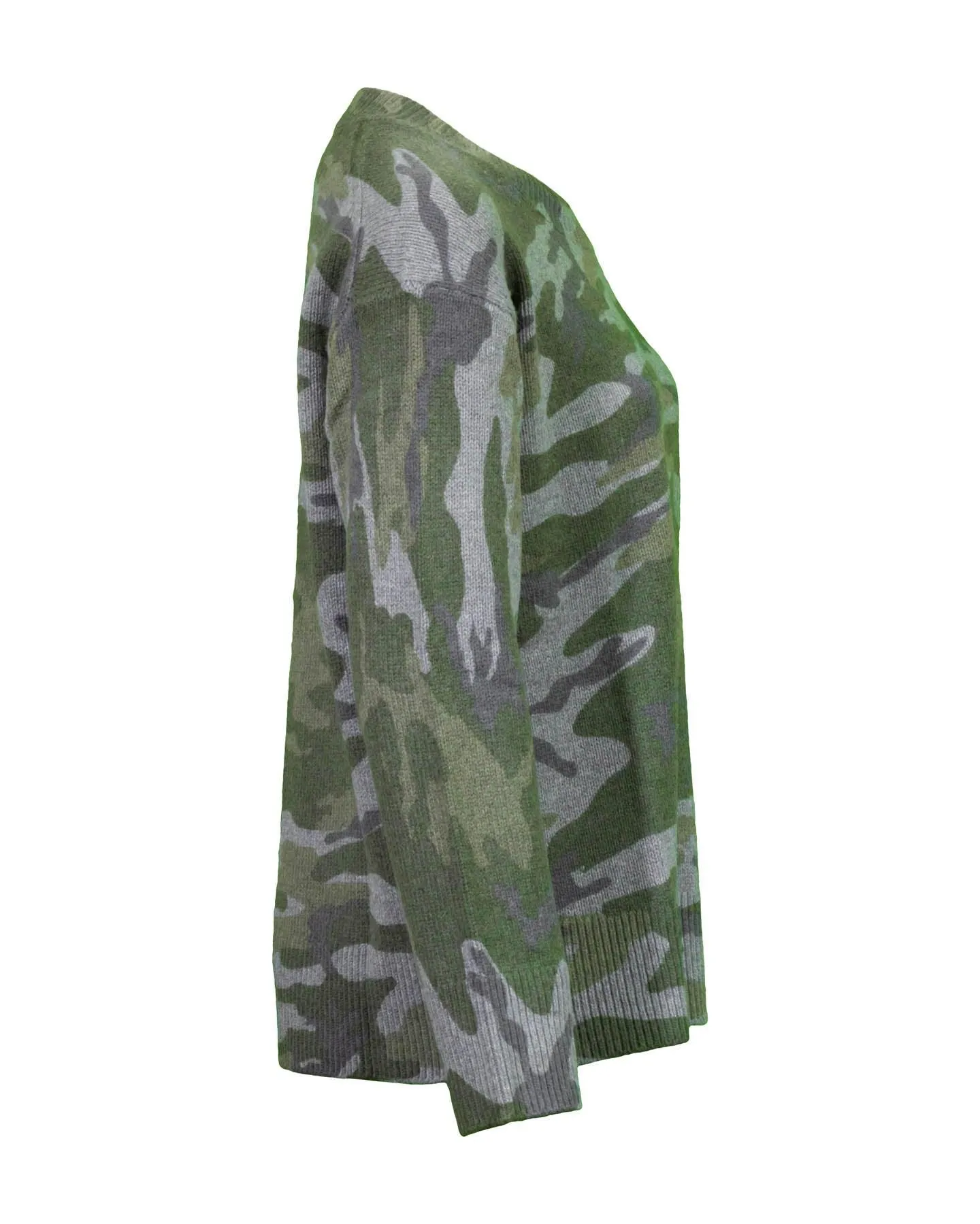 Juno Camo Pullover