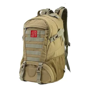 JUNSUNMAY J003 27L Waterproof Outdoor Molle Travel Rucksack Backpack Camping Hiking Bag(Khaki)