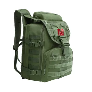 JUNSUNMAY J007 35L Waterproof Outdoor Molle Rucksack Hiking Backpack(Army Green)