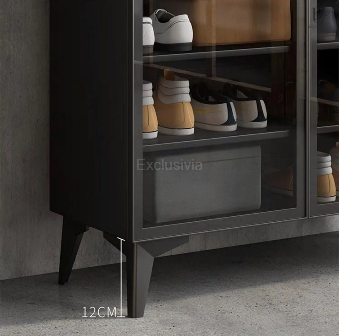 JUPITER Modern Glass Shoe Cabinet