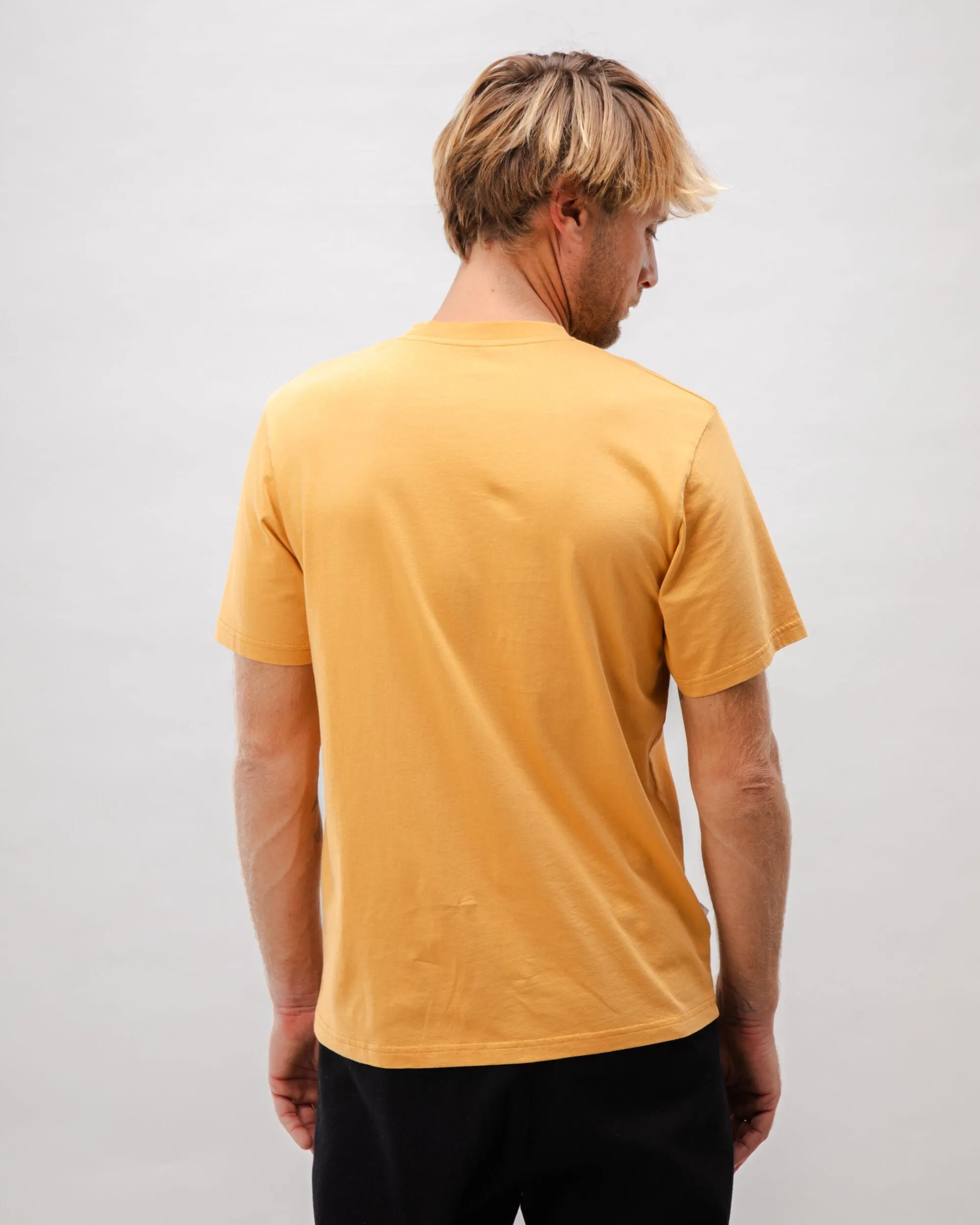 Jurassic Park Logo Cotton T-shirt Ochre