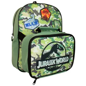 Jurassic World Backpack and Lunchbag Set