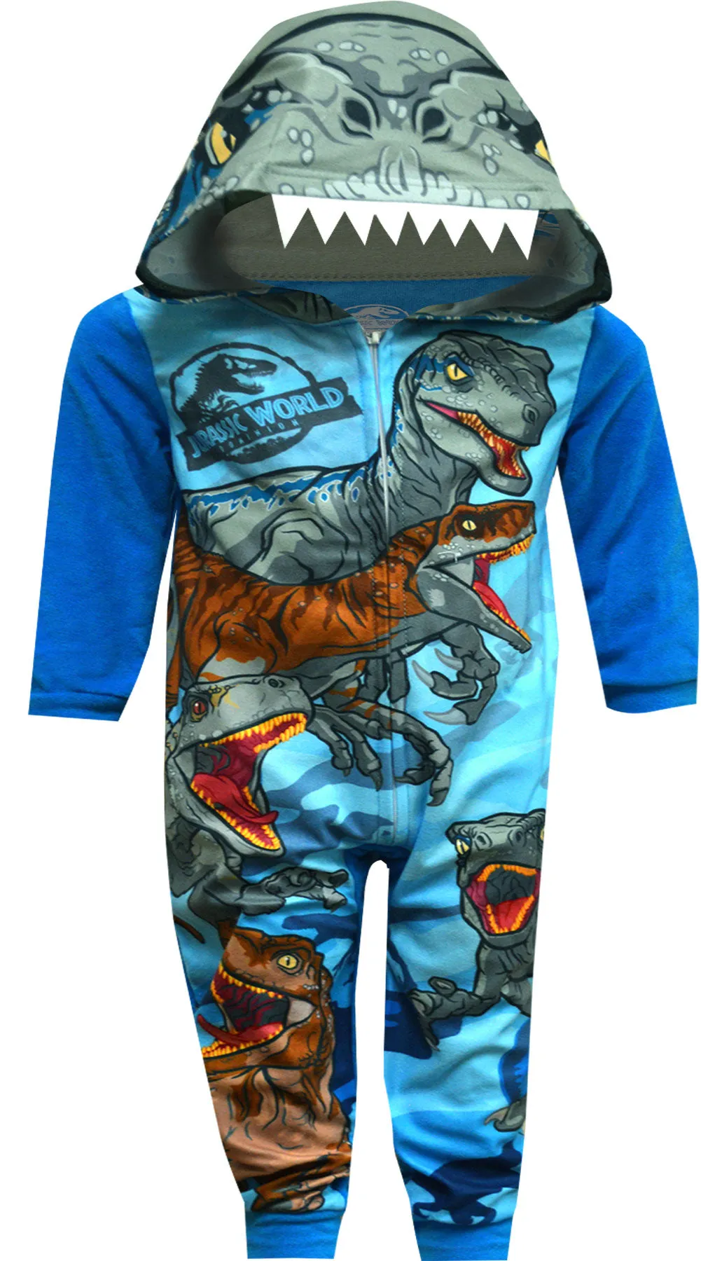 Jurassic World Blanket Dino Favorites Blanket Sleeper Pajama