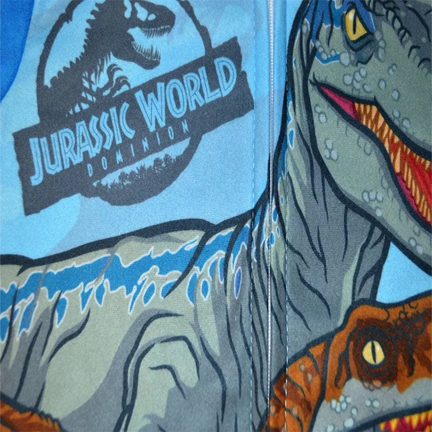 Jurassic World Blanket Dino Favorites Blanket Sleeper Pajama