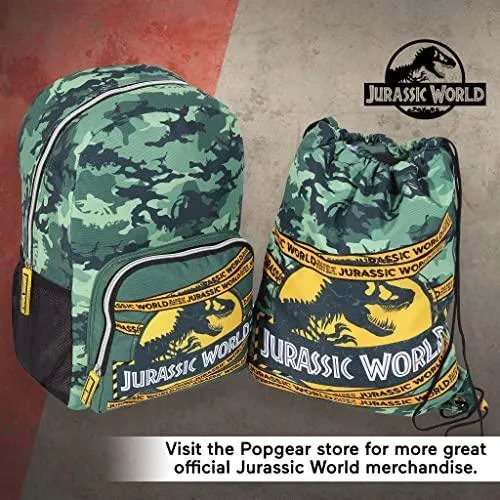 Jurassic World Logo Backpack Bundle