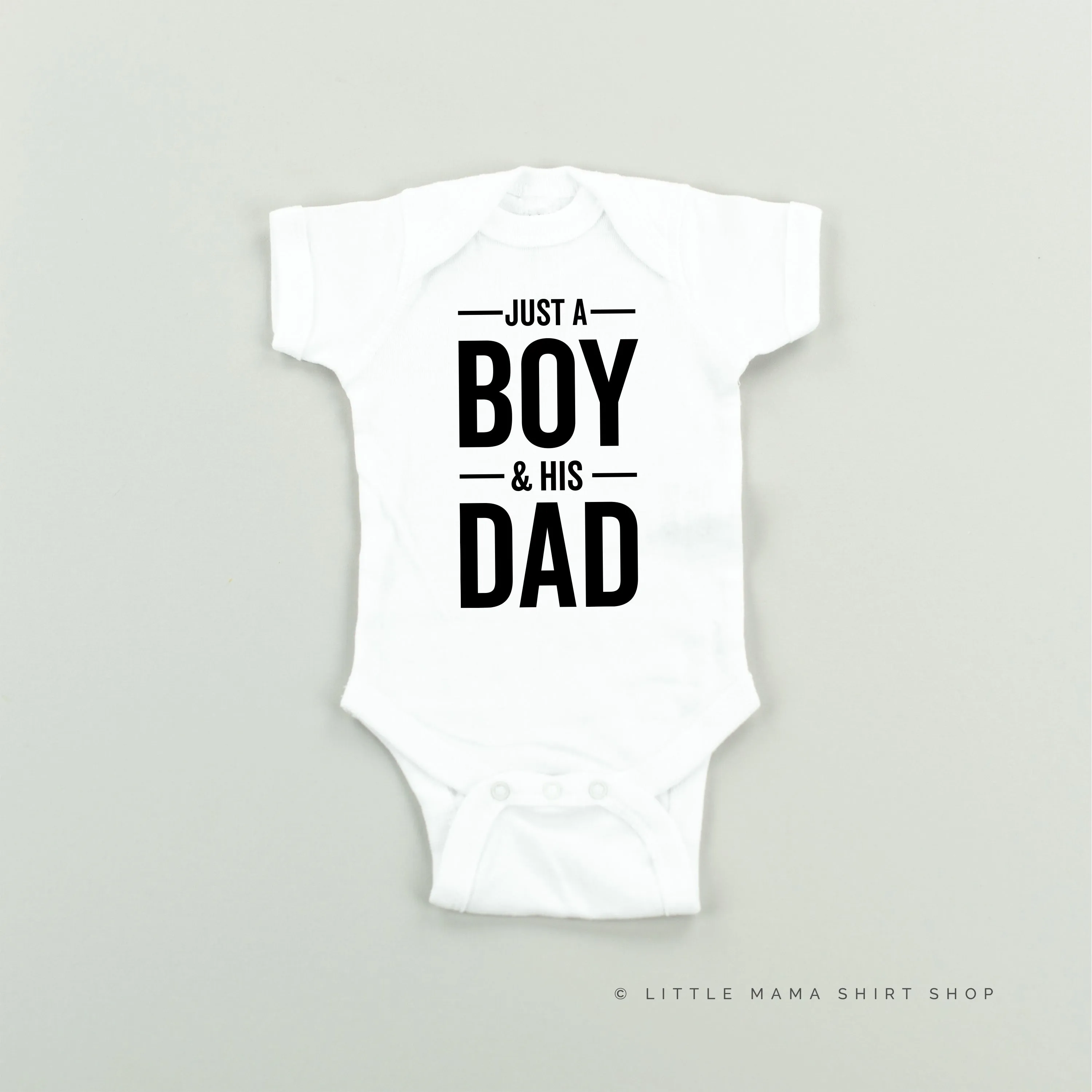 Just A Boy and His Dad - Child Shirt