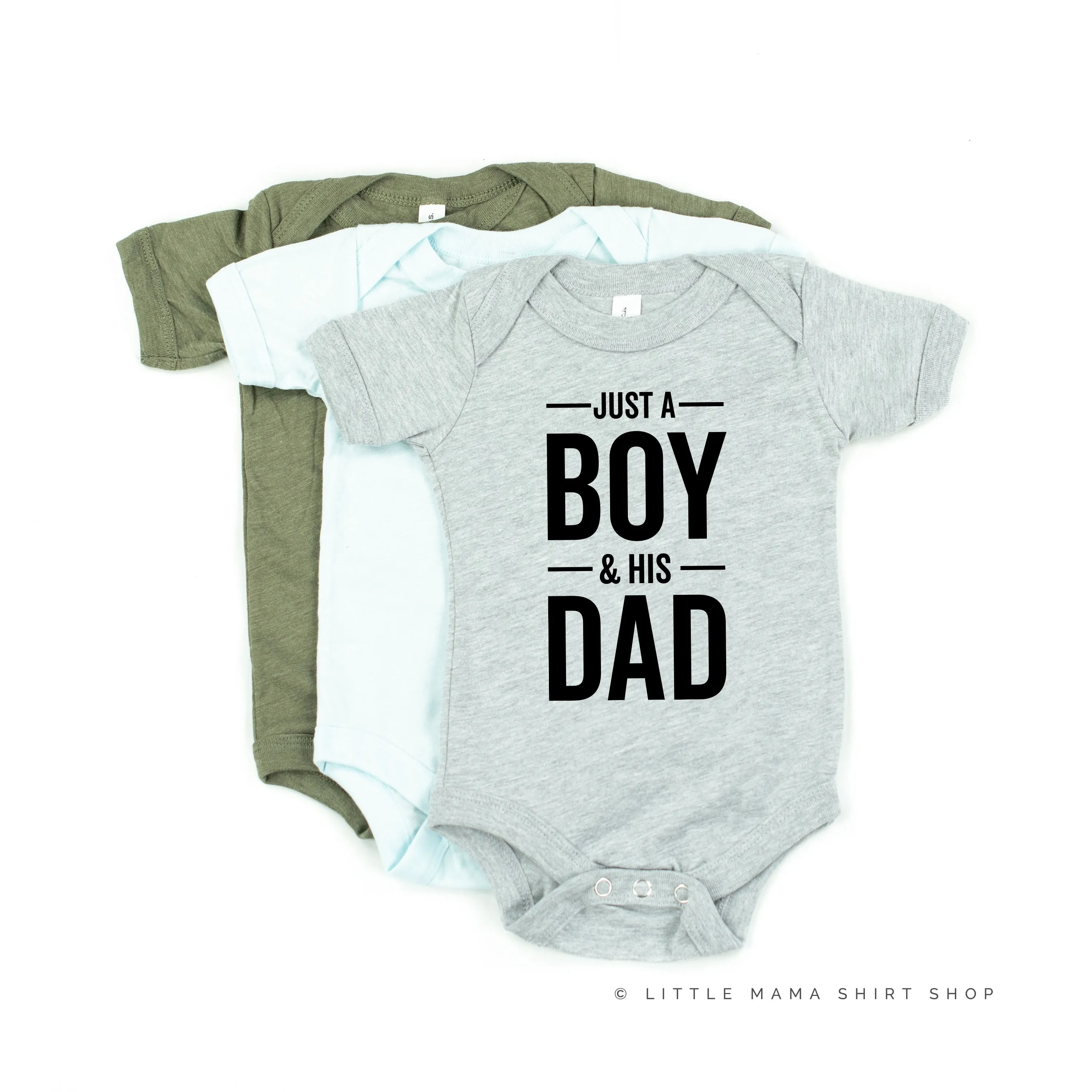 Just A Boy and His Dad - Child Shirt