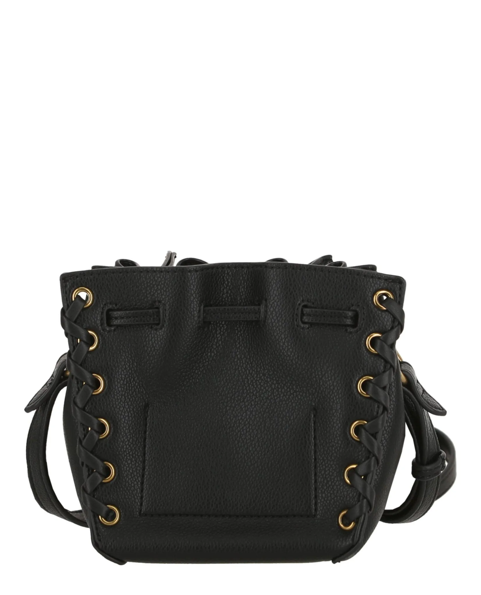 Just Cavalli Studded Bucket Crossbody Bag